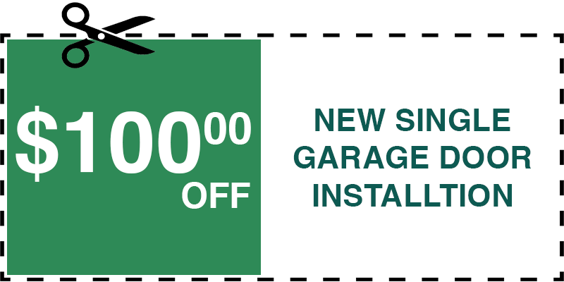 100 off garage door repair Bronxville