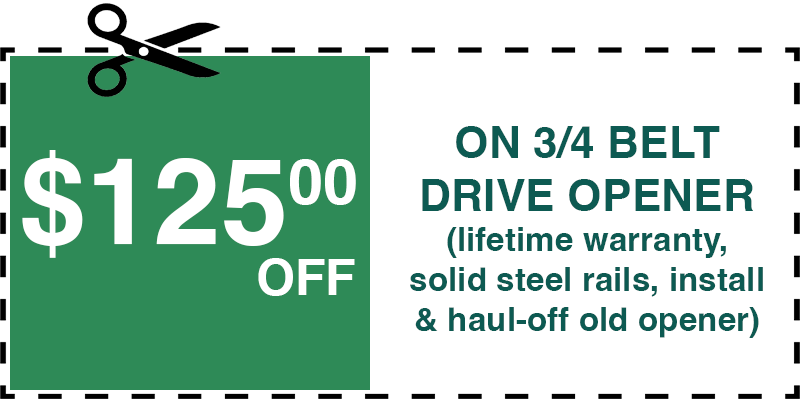 125 off garage door opener Bronxville
